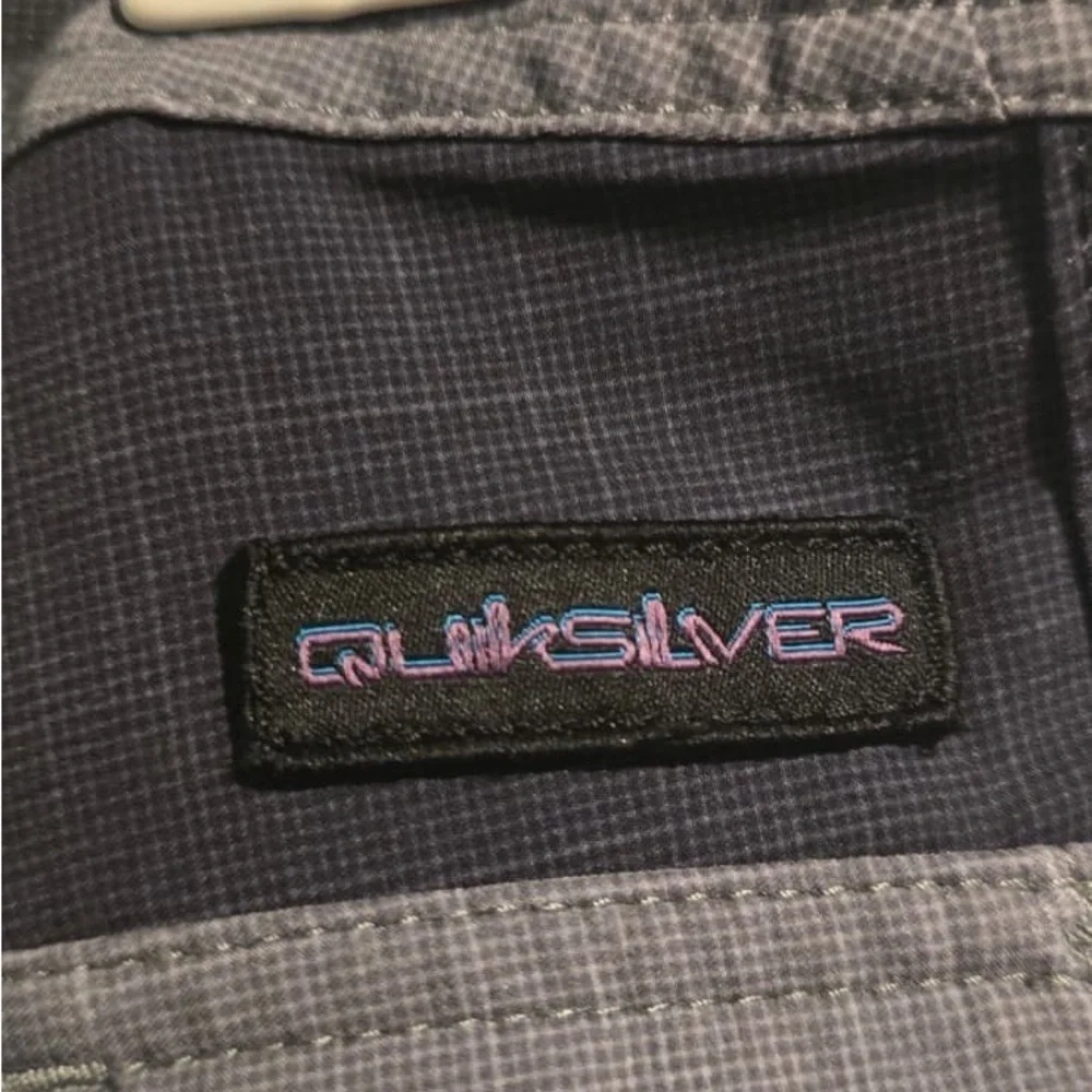 Quiksilver Men's Navy and Purple Board Shorts